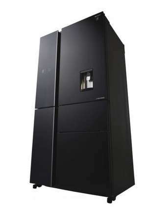 Sharp 650L Multi-Door Refrigerator Fridge in Black