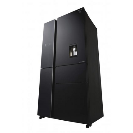 Sharp 650L Multi-Door Refrigerator Fridge in Black