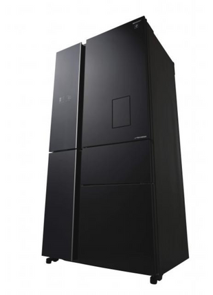 Sharp 650L Multi-Door Refrigerator Fridge in Black
