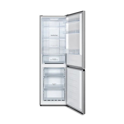 Hisense 304L Bottom Mount Inverter Refrigerator Silver Steel