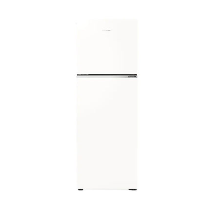 Hisense 327L Top Mount Inverter Refrigerator White Glass