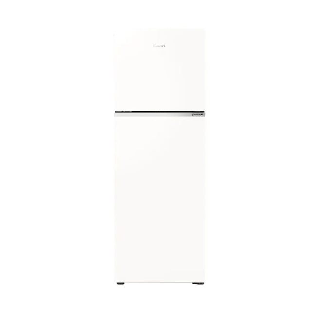 Hisense 327L Top Mount Inverter Refrigerator White Glass