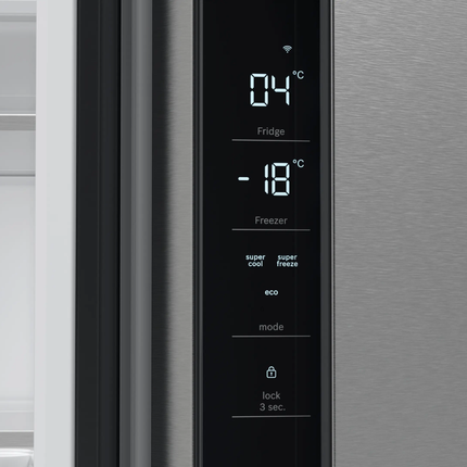 Bosch 605L Side by Side Refrigerator (Stainless Steel)