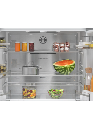 Bosch 605L Side by Side Refrigerator (Stainless Steel)