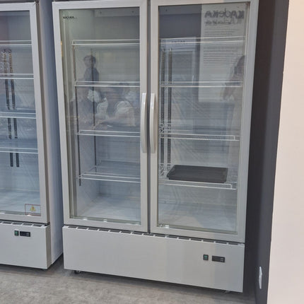 Kadeka 1100L Frost Free Inverter Showcase Chiller (2 Doors)