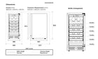 Kadeka 31 Bot Wine Cabinet Specs | WineFridge SG