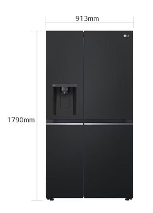 LG 617L Smart Inverter Compressor™ Side by Side Refrigerator | FridgeSG