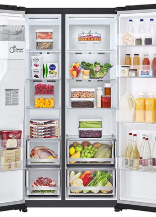 LG 617L Smart Inverter Compressor™ Side by Side Refrigerator | FridgeSG