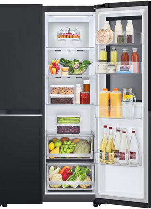 LG 647L InstaView® Side by Side Refrigerator | FridgeSG