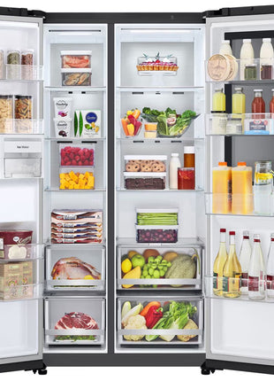 LG 647L InstaView® Side by Side Refrigerator | FridgeSG