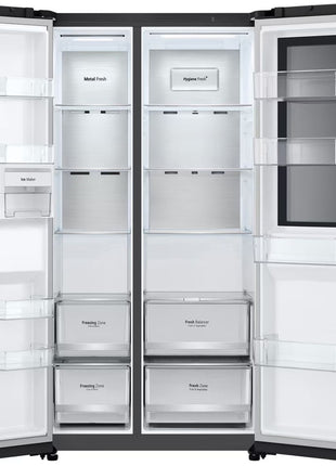 LG 647L InstaView® Side by Side Refrigerator | FridgeSG