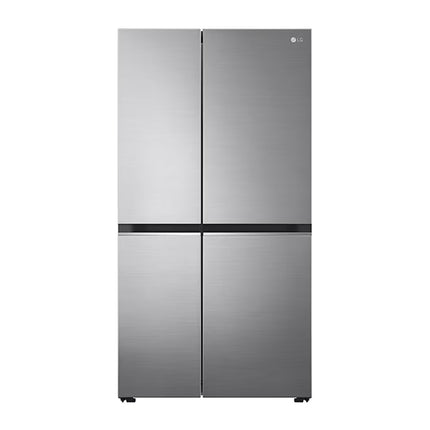 LG 647L Linear Compressor Side by Side Refrigerator in Platinum Silver | FridgeSG