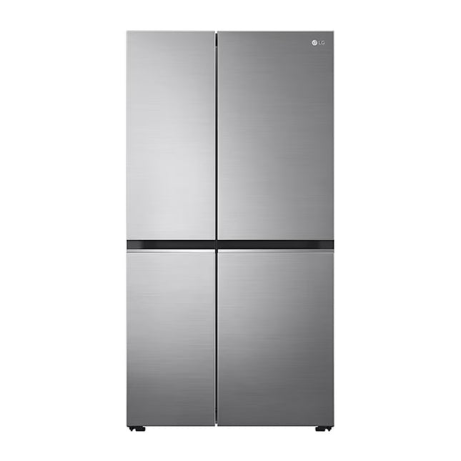 LG 647L Linear Compressor Side by Side Refrigerator in Platinum Silver | FridgeSG