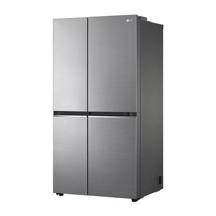 LG 647L Linear Compressor Side by Side Refrigerator in Platinum Silver | FridgeSG