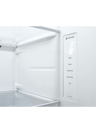 LG 647L Linear Compressor Side by Side Refrigerator in Platinum Silver | FridgeSG