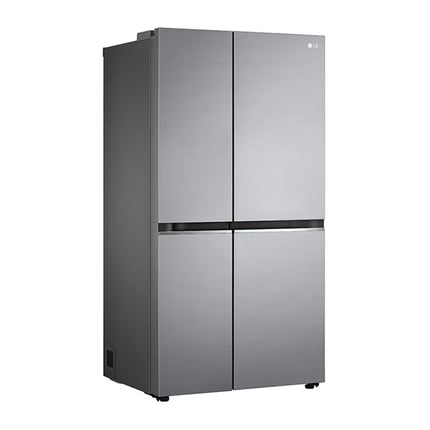 LG 647L Linear Compressor Side by Side Refrigerator in Platinum Silver | FridgeSG