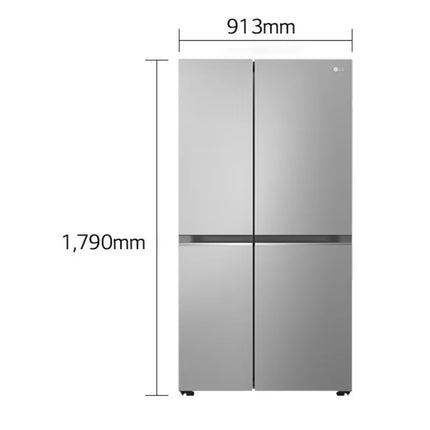 LG 647L Smart Inverter Compressor™ Side by Side Refrigerator | FridgeSG