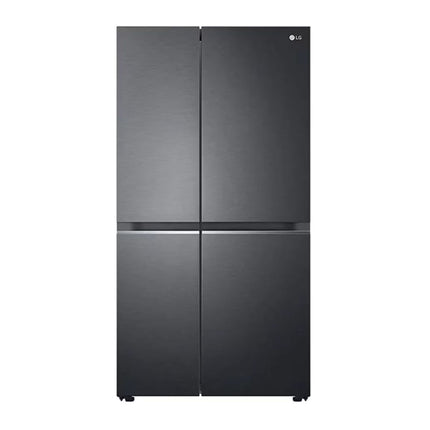 LG 647L Smart Inverter Compressor™ Side by Side Refrigerator in Matte Black