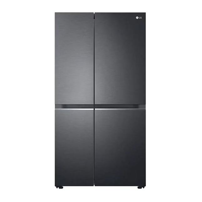 LG 647L Smart Inverter Compressor™ Side by Side Refrigerator in Matte Black