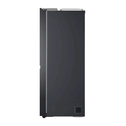 LG 647L Smart Inverter Compressor™ Side by Side Refrigerator in Matte Black