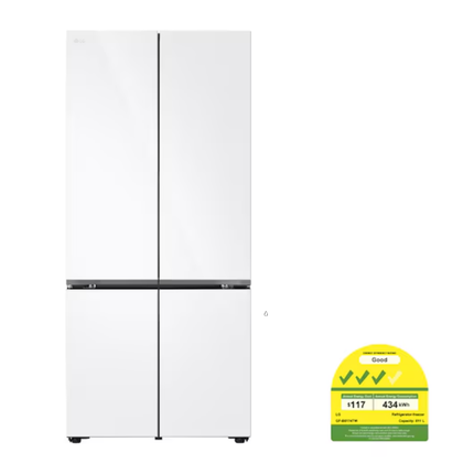 LG GF-B6174TW - 611L 4 Doors Refrigerator