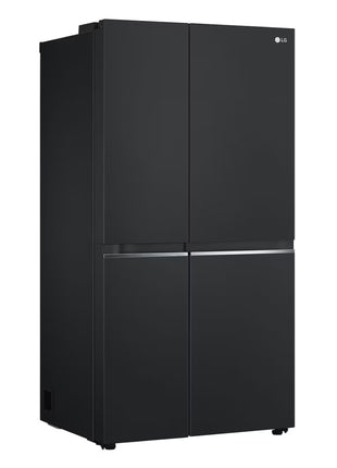 LG 647L Smart Inverter Compressor™ Side by Side Refrigerator in Essence Matte Black
