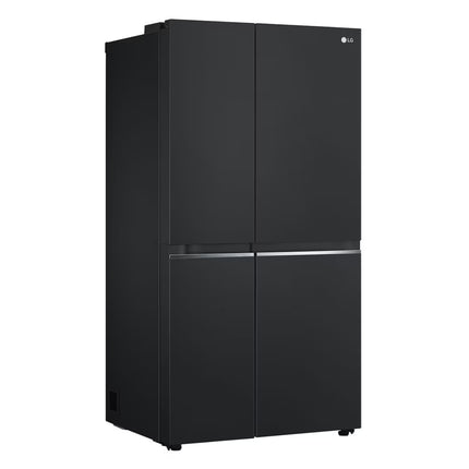 LG 647L Smart Inverter Compressor™ Side by Side Refrigerator in Essence Matte Black