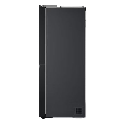 LG 647L Smart Inverter Compressor™ Side by Side Refrigerator in Essence Matte Black