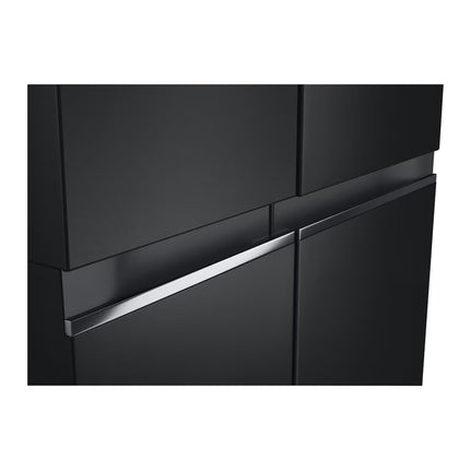 LG 647L Smart Inverter Compressor™ Side by Side Refrigerator in Essence Matte Black