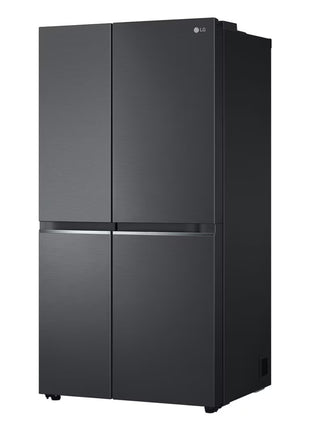 LG 647L Smart Inverter Compressor™ Side by Side Refrigerator in Essence Matte Black