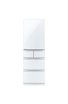 Mitsubishi 455L Multi-Door Refrigerator (Glass White)