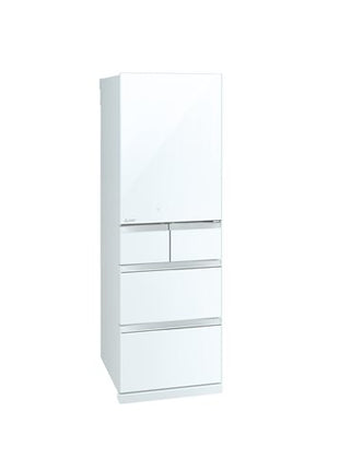 Mitsubishi 455L Multi-Door Refrigerator (Glass White)
