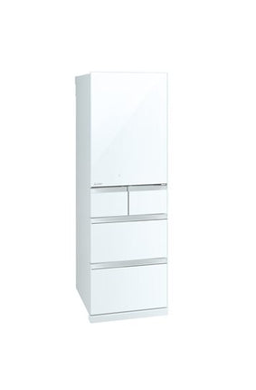 Mitsubishi 455L Multi-Door Refrigerator (Glass White)