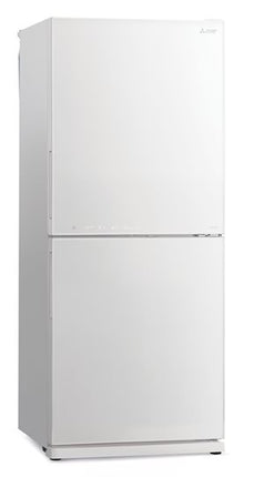 Mitsubishi 421L 2-Door Refrigerator (Glass White)