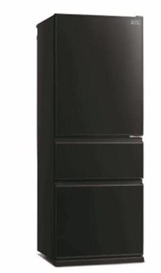 Mitsubishi 450L Multi-Door Refrigerator (Glass Black)