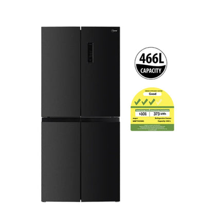 Mayer 466L Multi Door Refrigerator Bottom Freezer