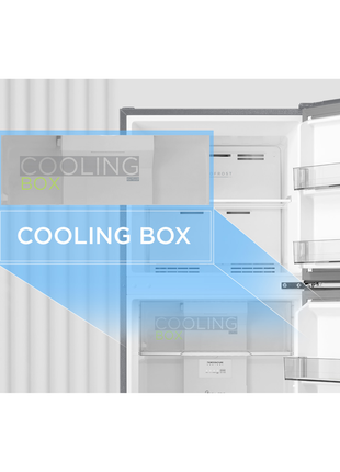 Midea 268L Top Mounted Fridge