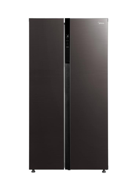 Midea 548L Side By Side Refrigerator Black