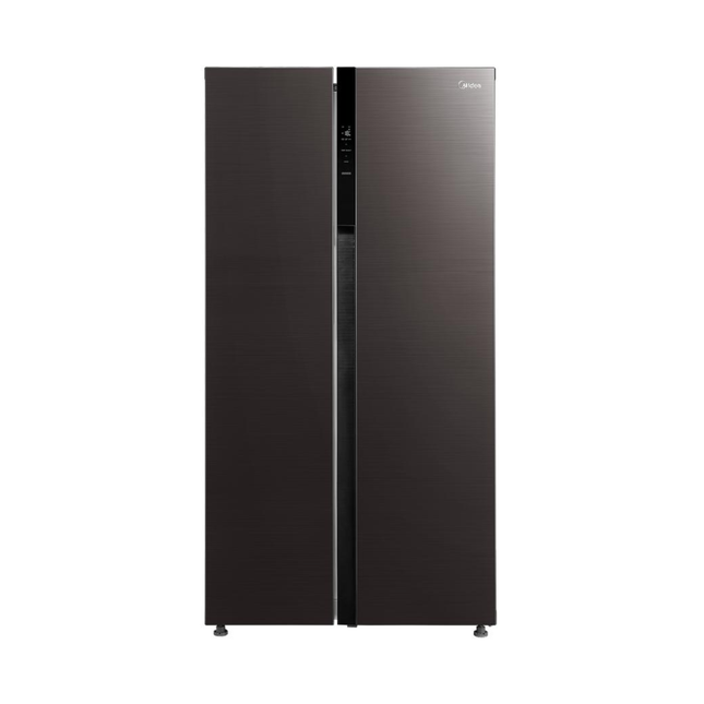 Midea 548L Side By Side Refrigerator Black