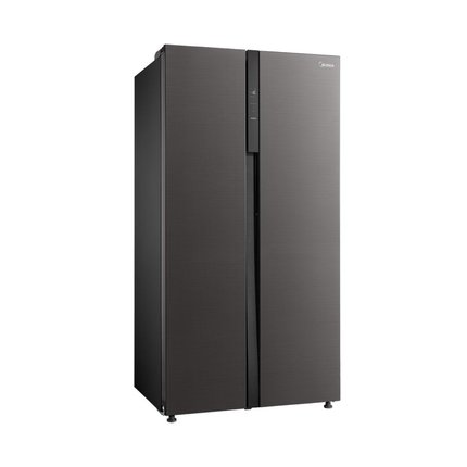 Midea 548L Side By Side Refrigerator Black