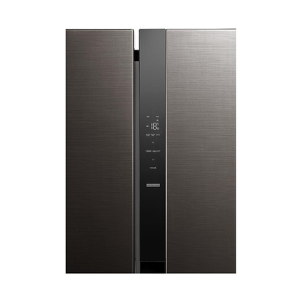 Midea 548L Side By Side Refrigerator Black