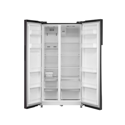 Midea 548L Side By Side Refrigerator Black