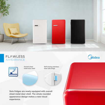 Midea 93L Solo Bar Fridge