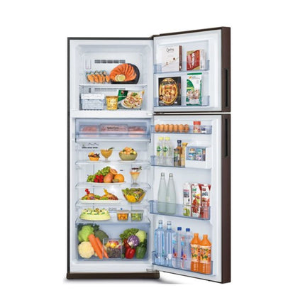 Mitsubishi 415L 2-Door Refrigerator (Silver)