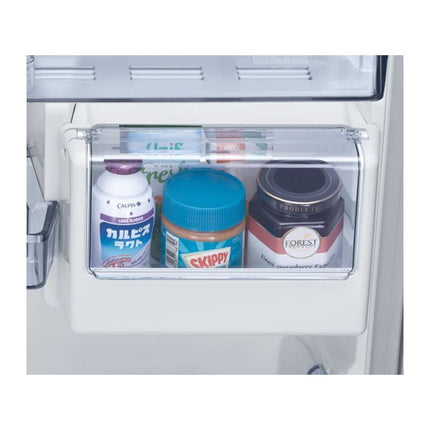 Mitsubishi 415L 2-Door Refrigerator (Silver)