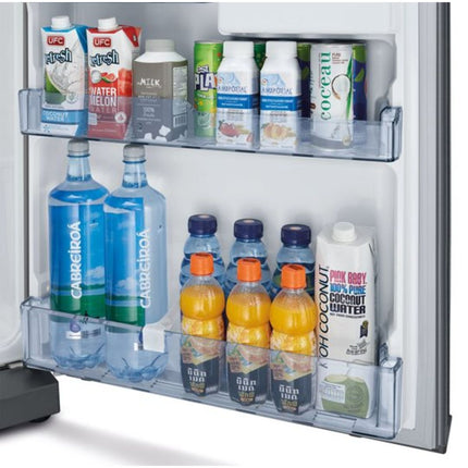 Mitsubishi 415L 2-Door Refrigerator (Silver)