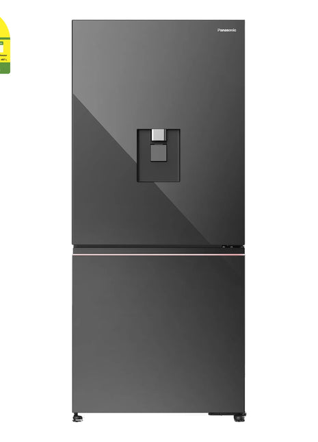 Panasonic 500L Premium Inverter 2-Door Refrigerator (Dark Mirror)