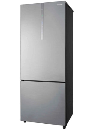 Panasonic 405L Inverter 2-Door Bottom Freezer Refrigerator (Silver Steel)