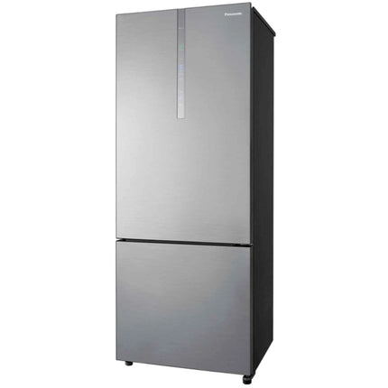 Panasonic 405L Inverter 2-Door Bottom Freezer Refrigerator (Silver Steel)
