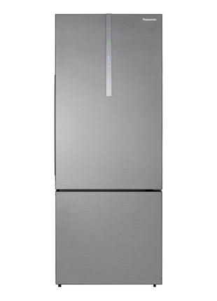 Panasonic 405L Inverter 2-Door Bottom Freezer Refrigerator (Silver Steel)